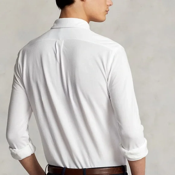 Ralph Lauren Men's White mesh Shirt. Size XXL. - Picture 9 of 11